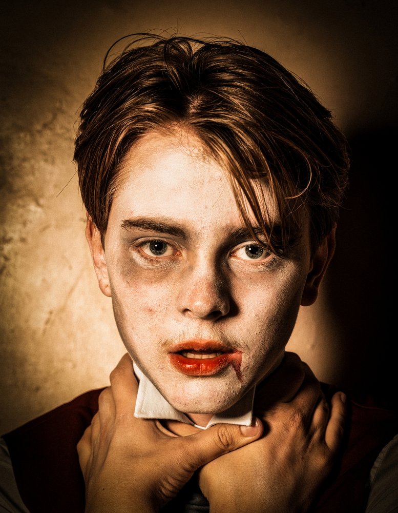 Vampire Boy Portrait