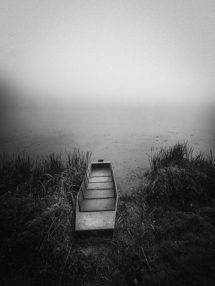 Misty Lake Boat
