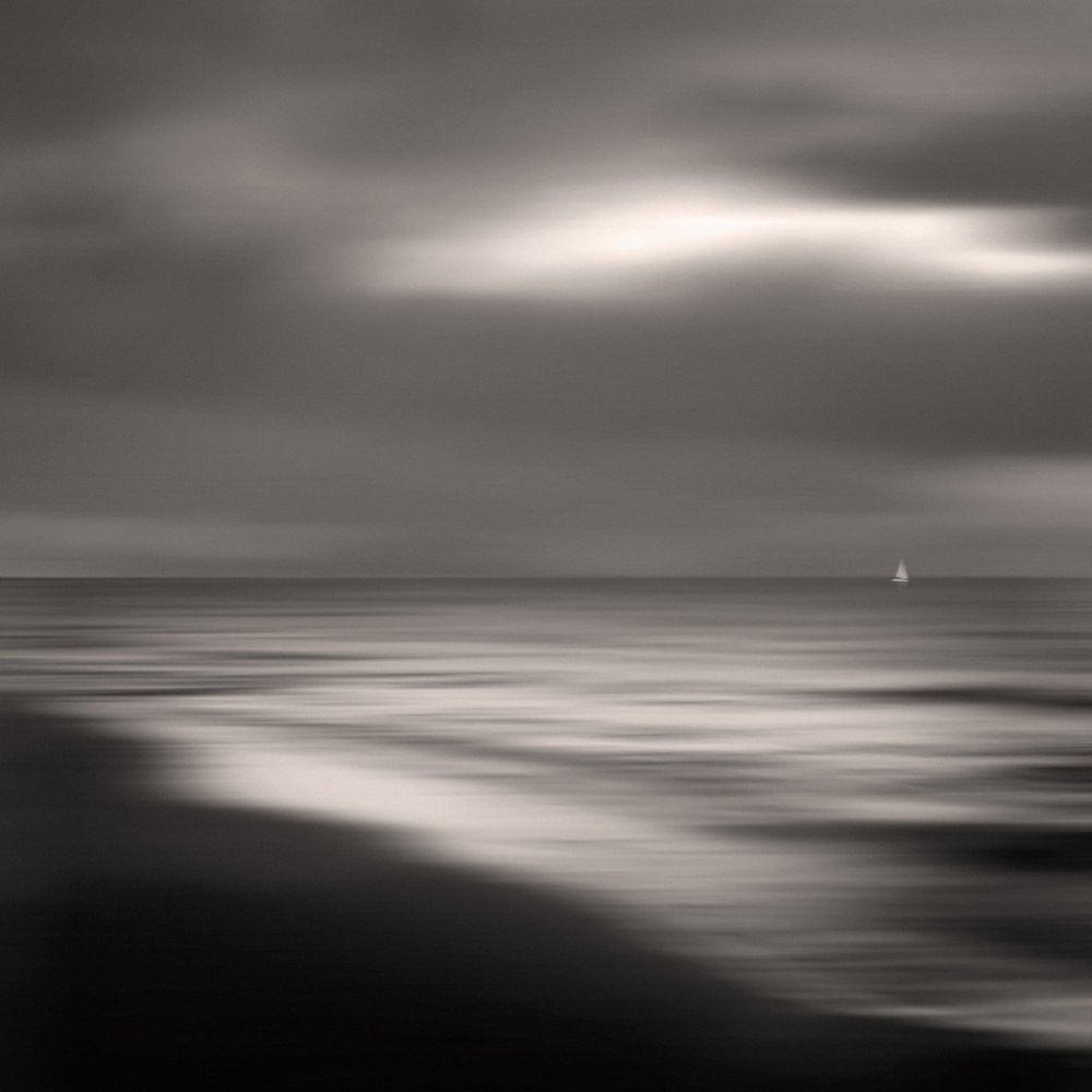 Serene Ocean Sailboat