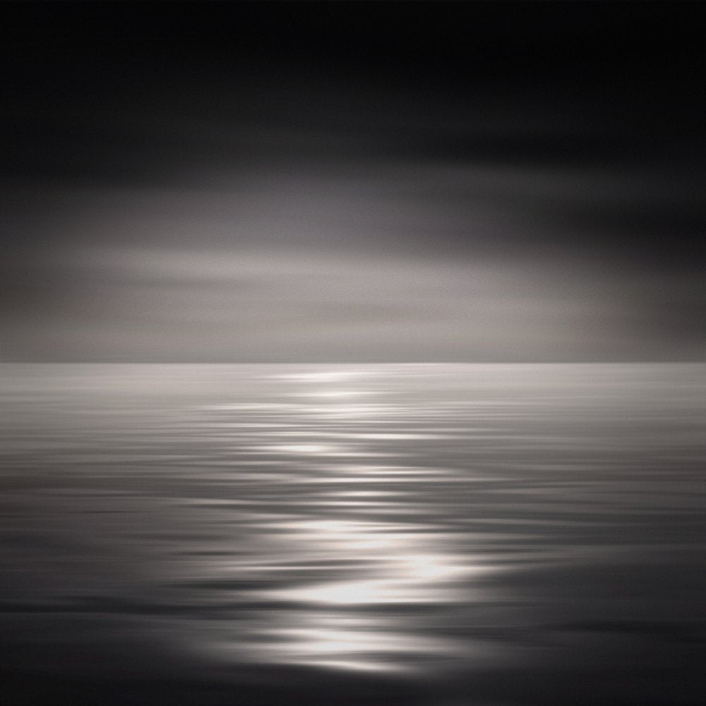 Moonlight Ocean Reflection