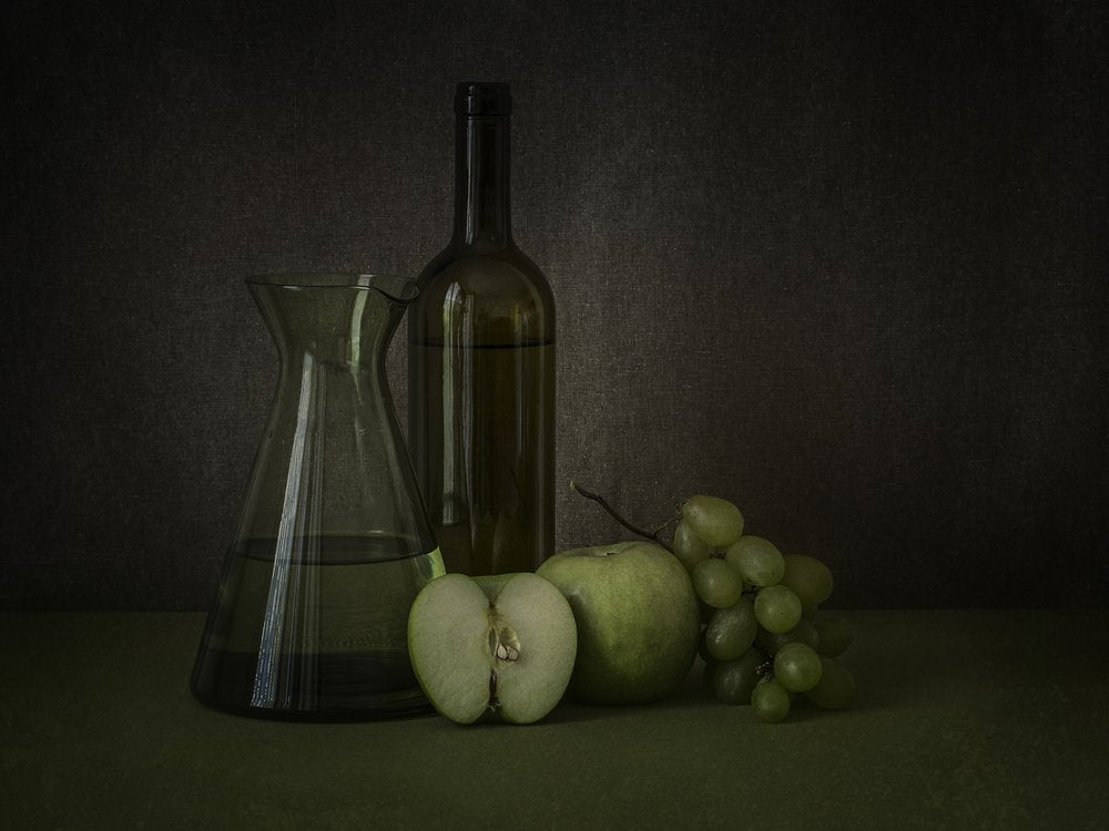 Moody Green Still Life