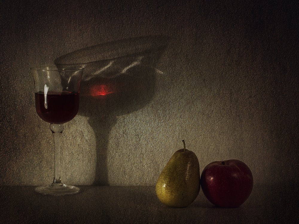 Moody Wine And Fruit
