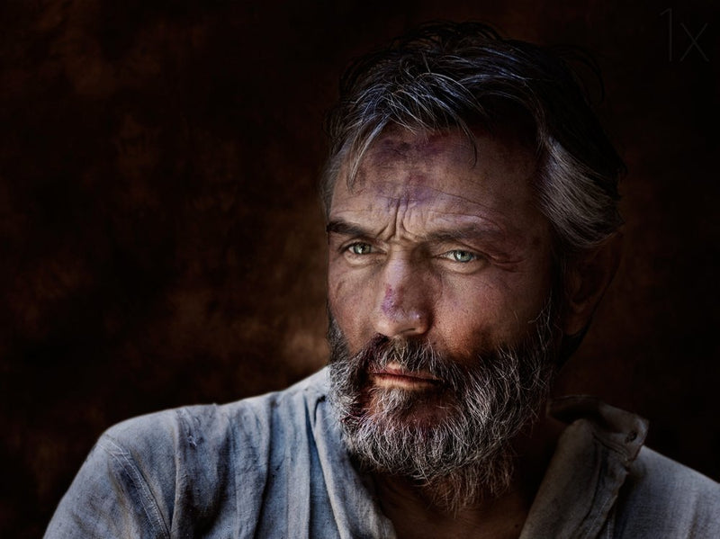 Intense Bearded Man