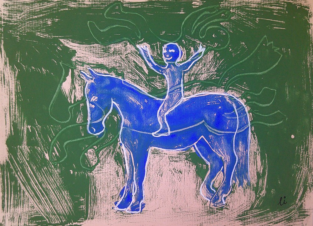 Joyful Horse Ride
