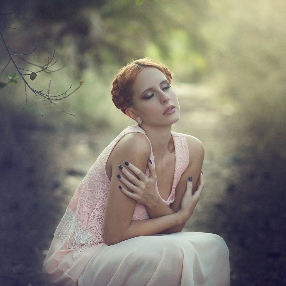 Redhead's Quiet Embrace