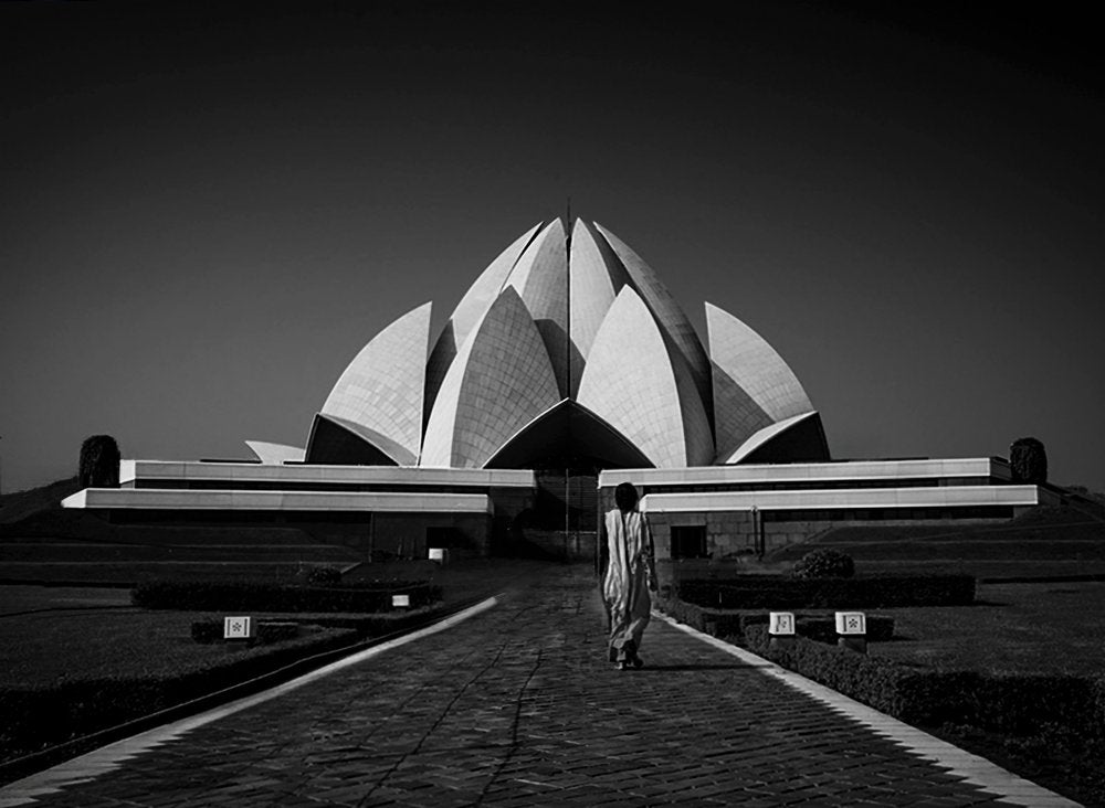 Path To Lotus Temple