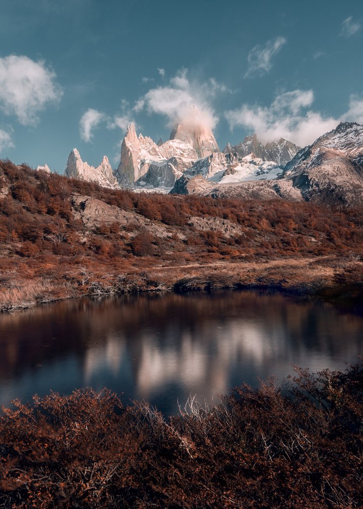 Autumn Lake Reflection