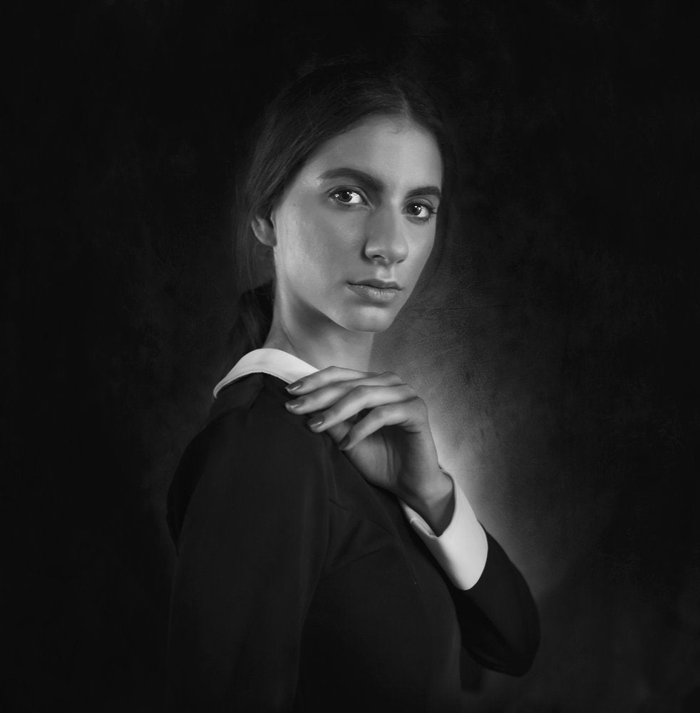 Elegant Gaze Portrait