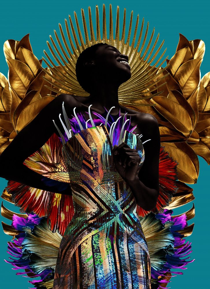 Radiant Golden Fashion