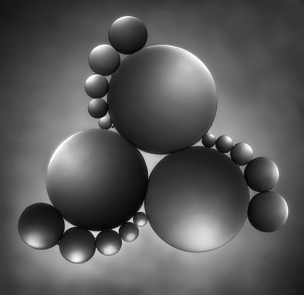 Abstract Gray Spheres