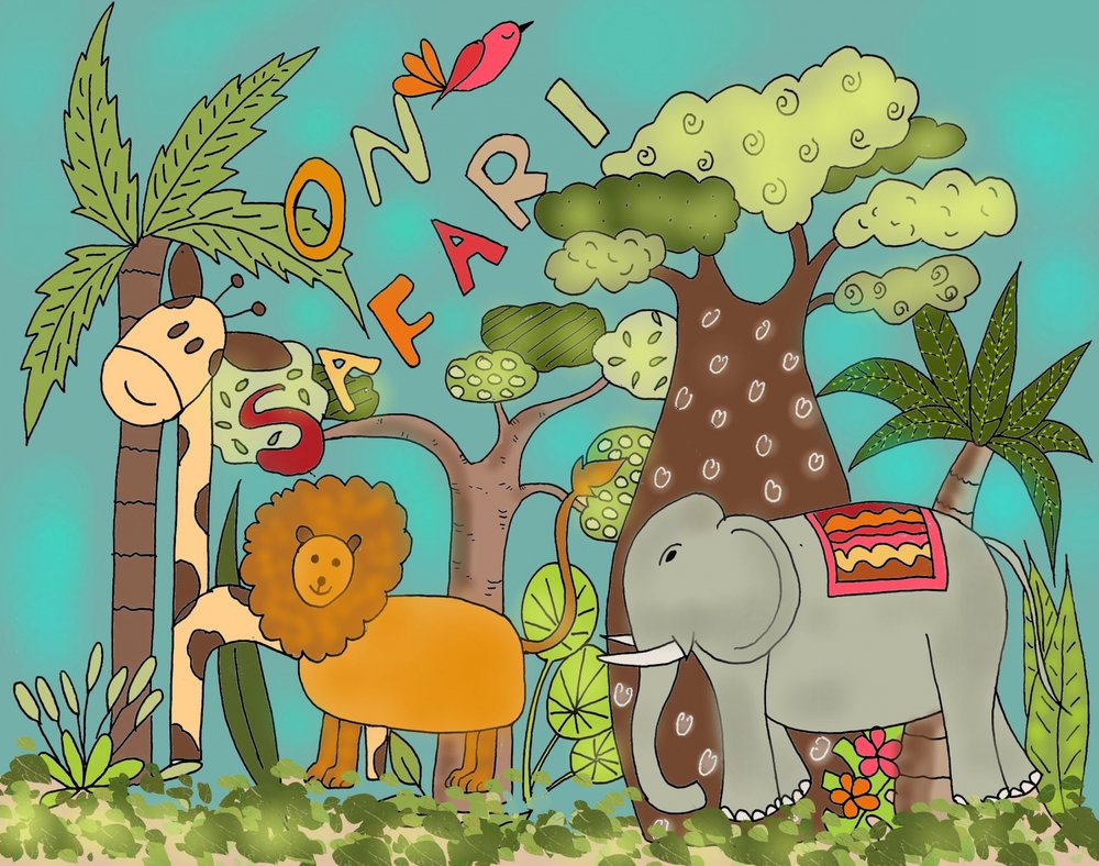 Playful Safari Adventure