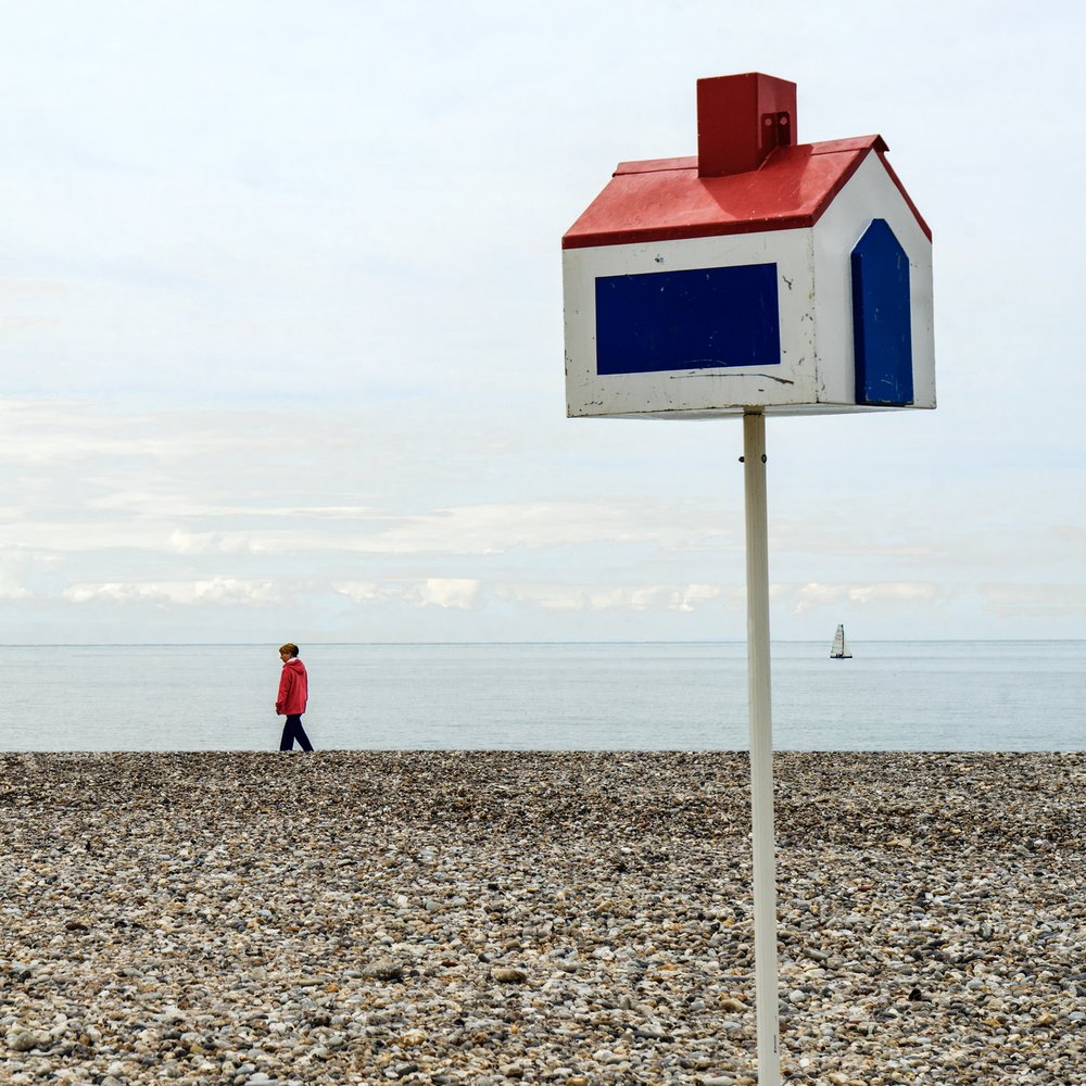 Child By The Beach House