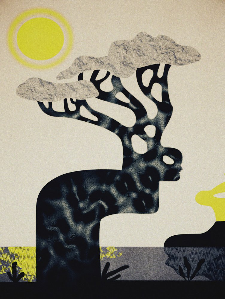 Sunlit Spirit Tree