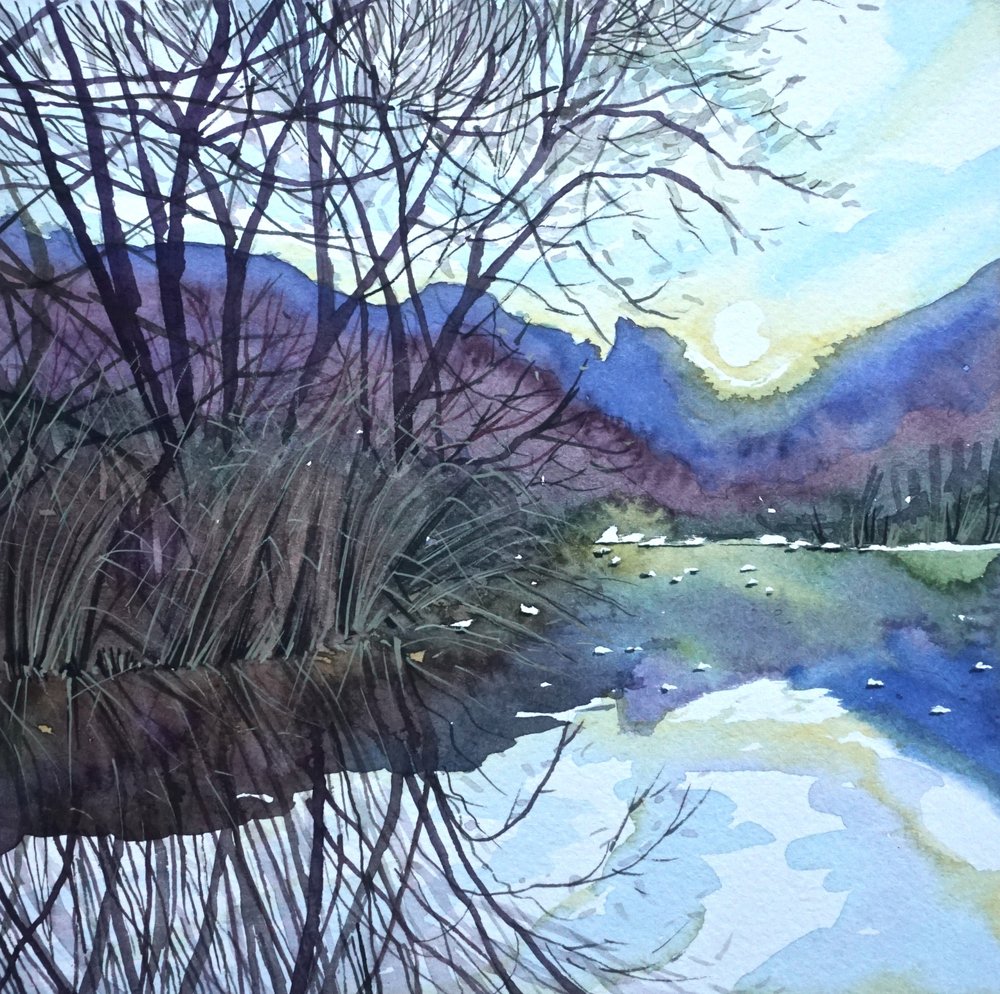 Tranquil Winter Dawn