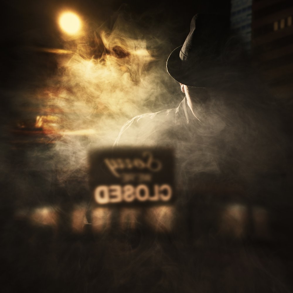 Man In Noir Fog