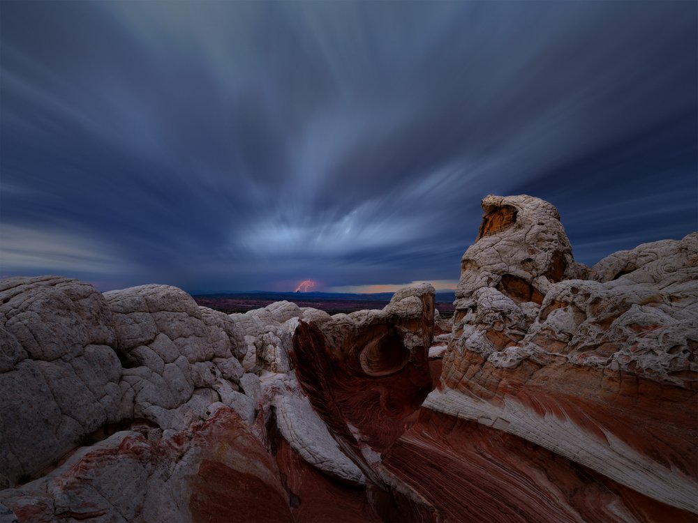 Dramatic Desert Landscape