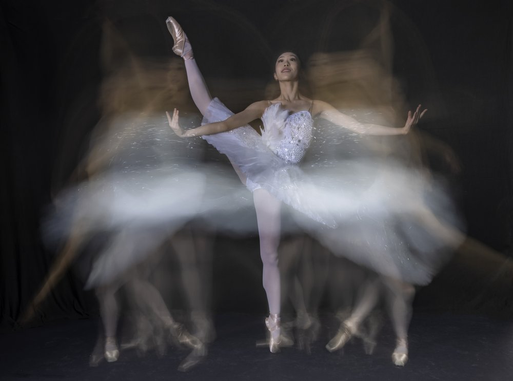 Graceful Ballerina Movement