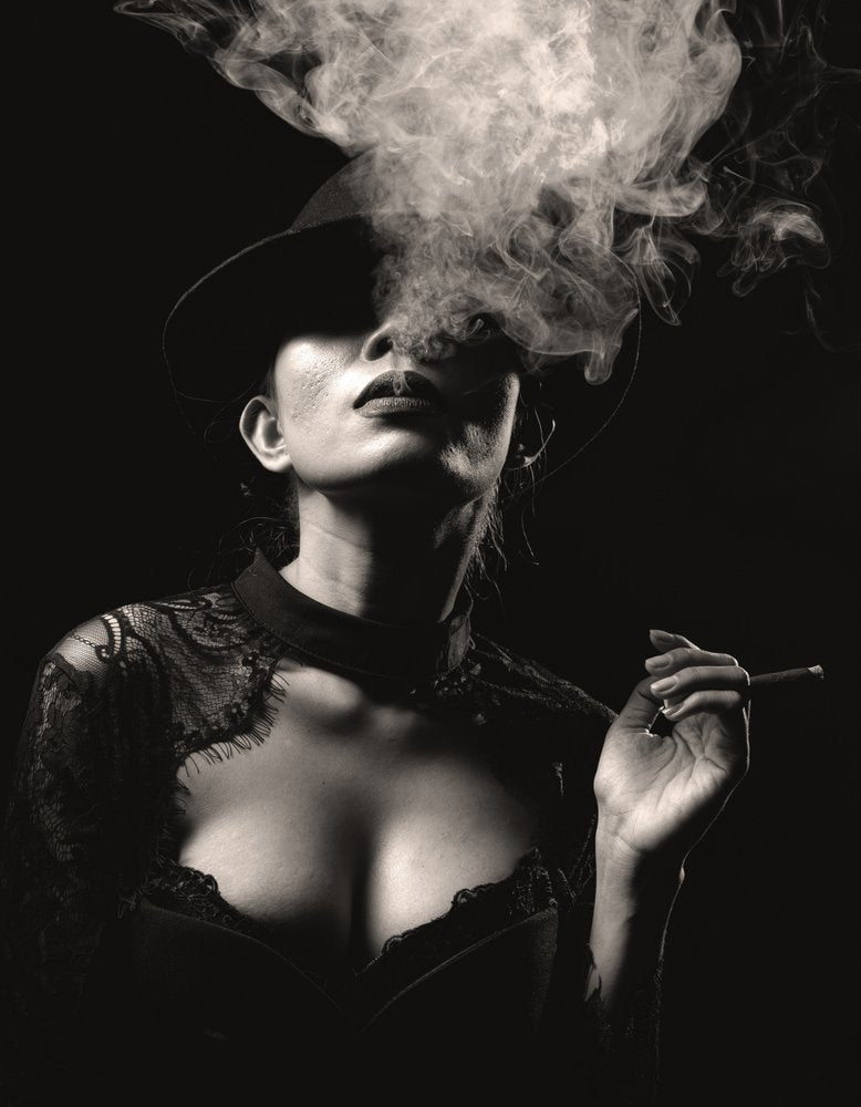 Mysterious Smoke Portrait