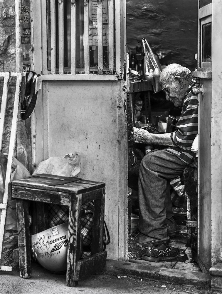 Aged Hands at Work