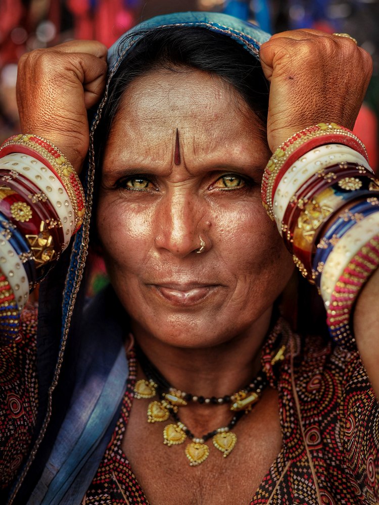 Intense Indian Eyes
