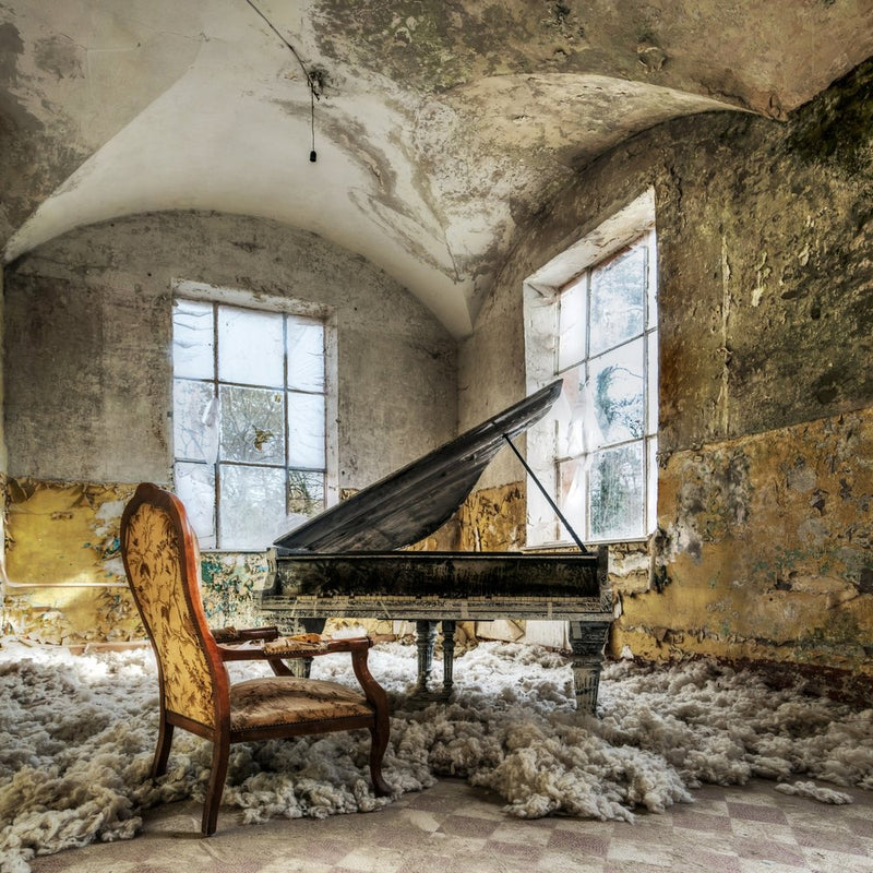 Forgotten Grand Piano Room