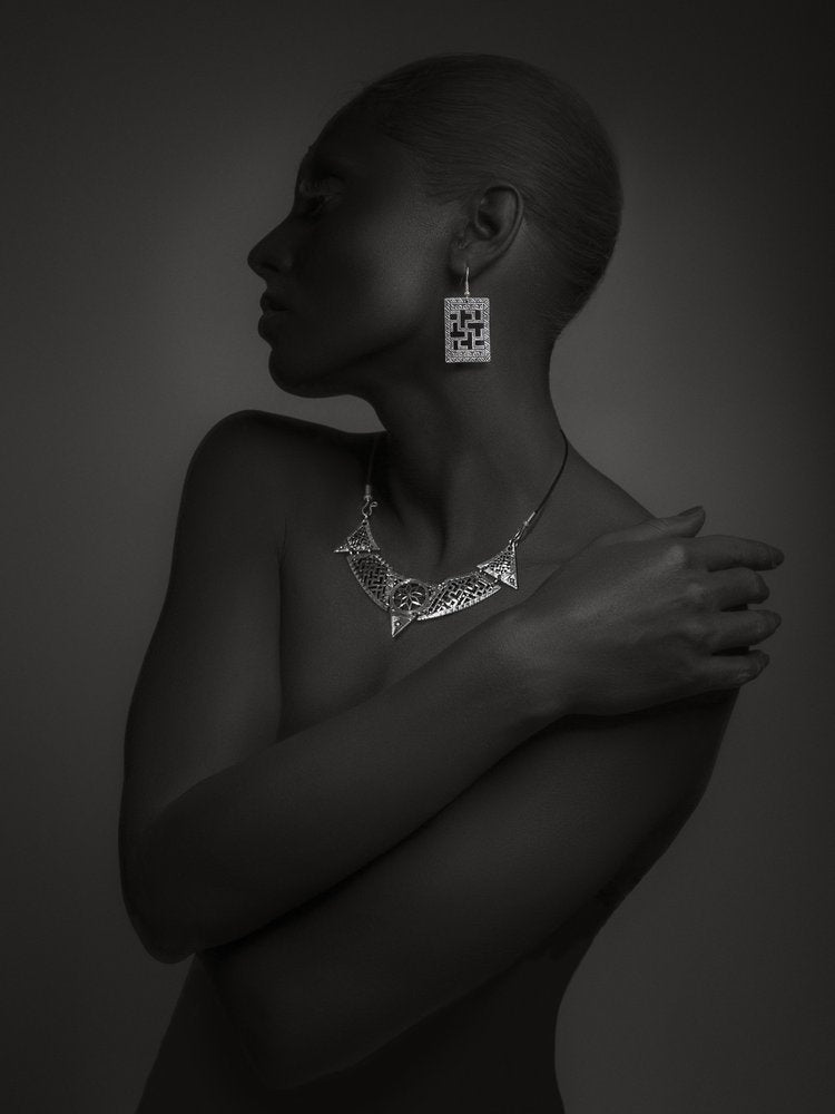Elegant Profile Adorned