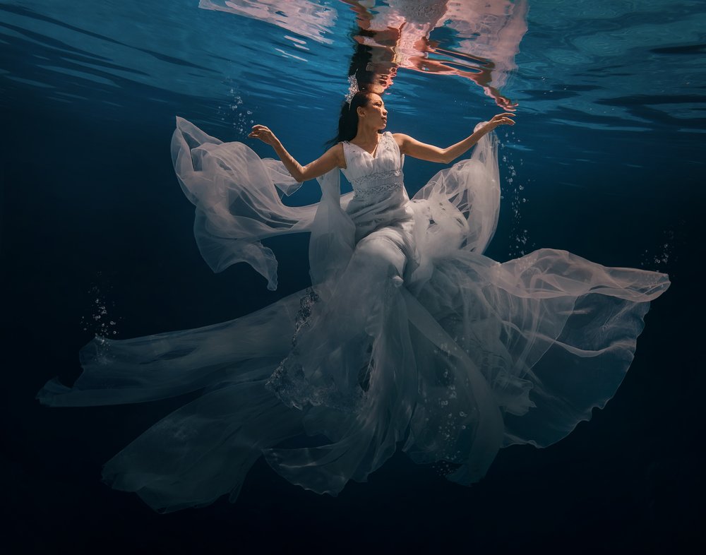 Ethereal Underwater Grace