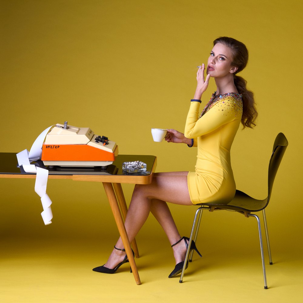 Retro Office Glamour