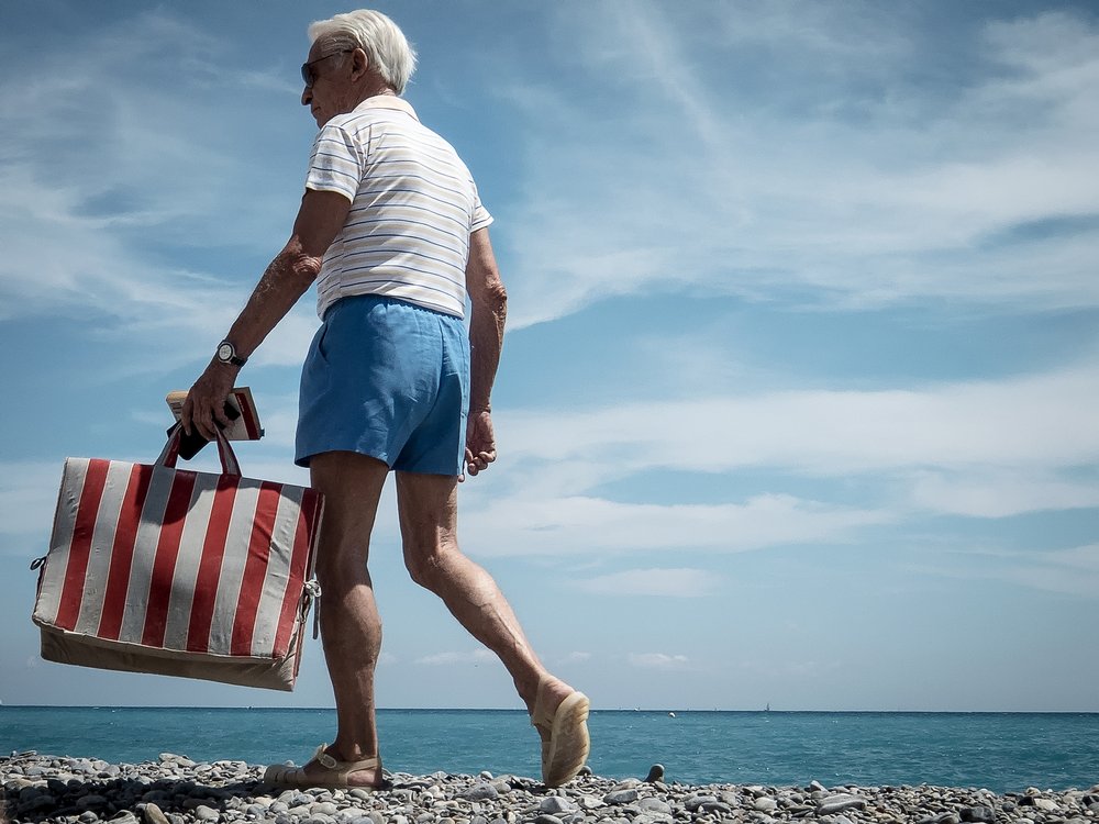 Summer Beach Walk