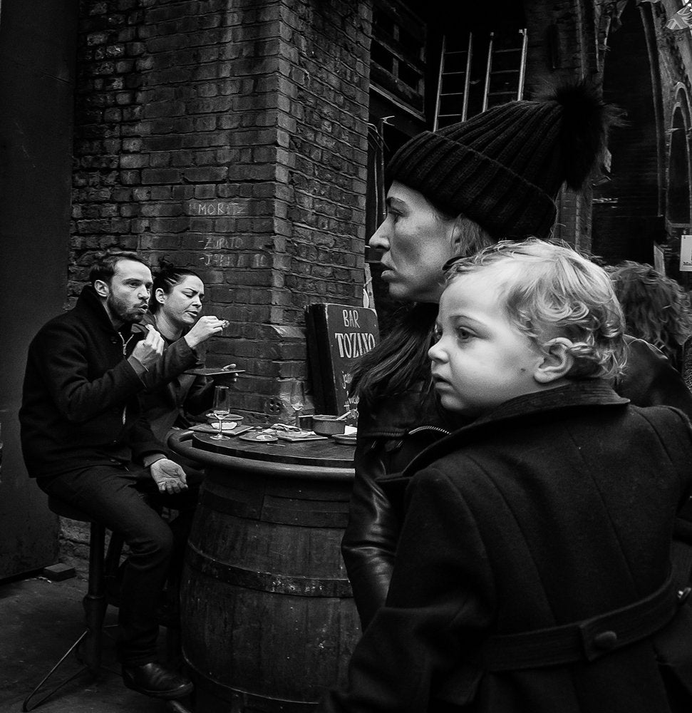 Candid Urban Family