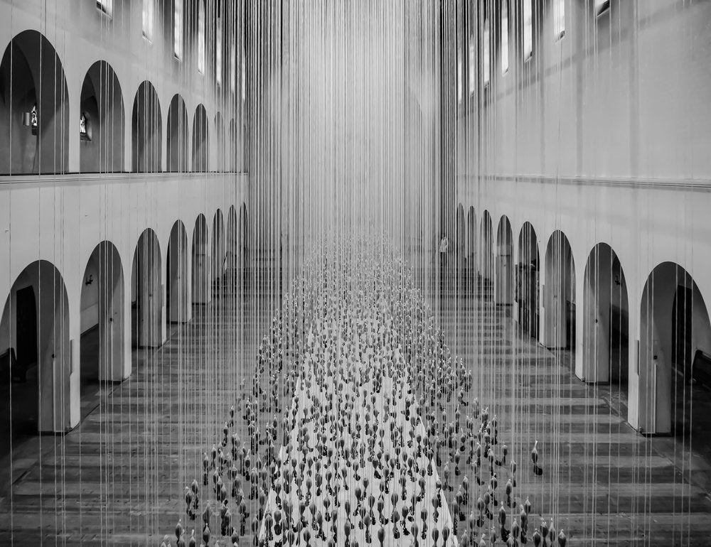 Suspended Art Installation