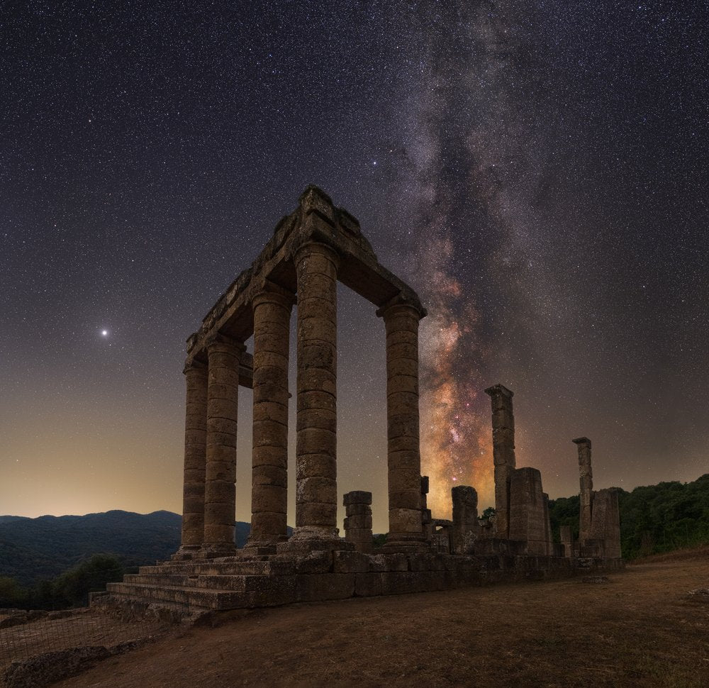 Milky Way Ancient Temple