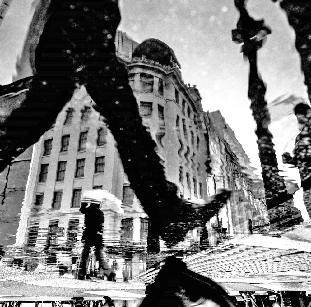 Urban Rain Reflection