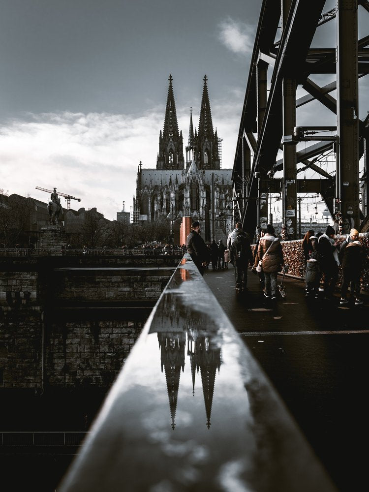 Cologne Cathedral Reflection Walk