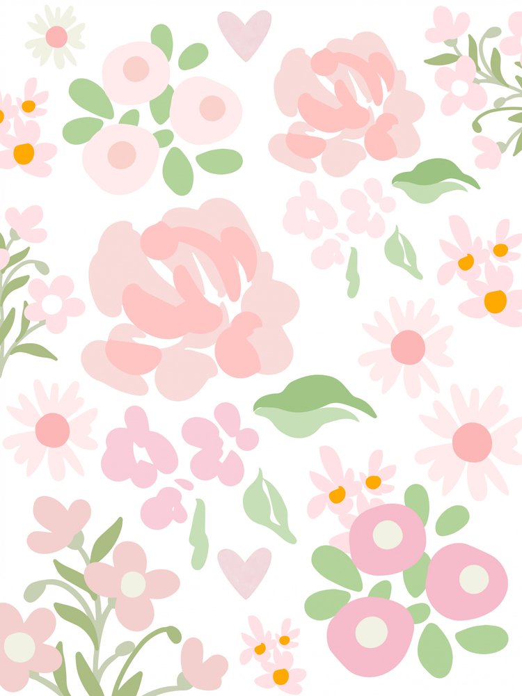 Gentle Pink Blooms