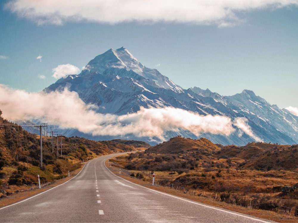 Majestic Mount Cook Road