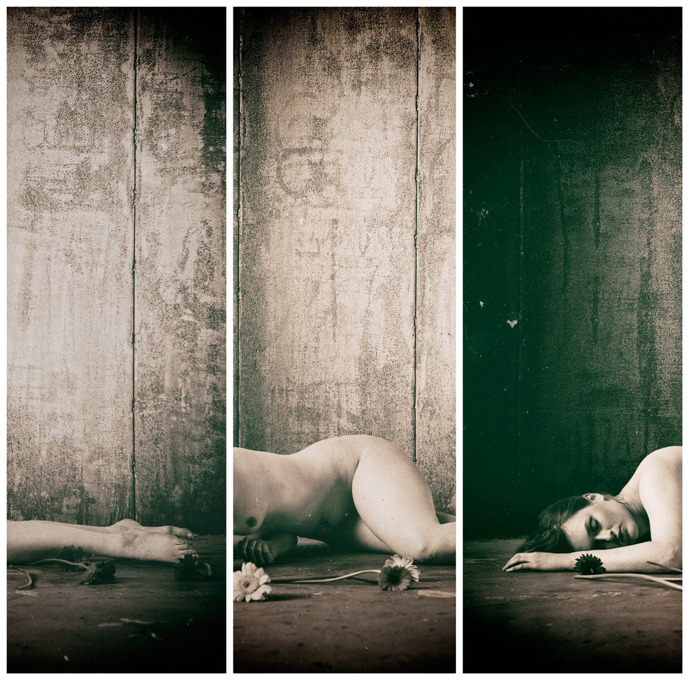 Raw Nude On Concrete