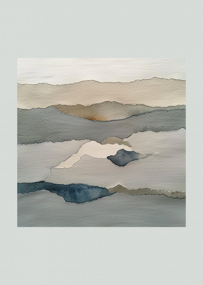 Muted Mountain Layers