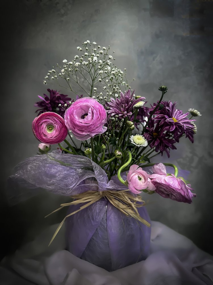 Romantic Ranunculus Bouquet