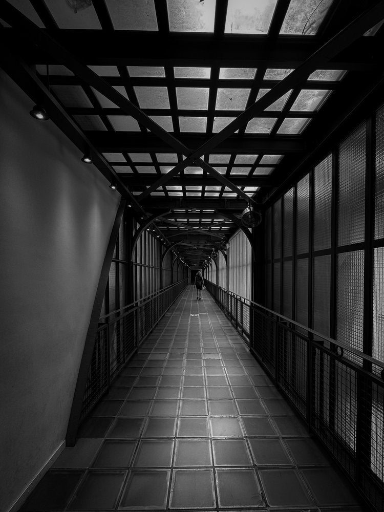 Long Corridor Perspective