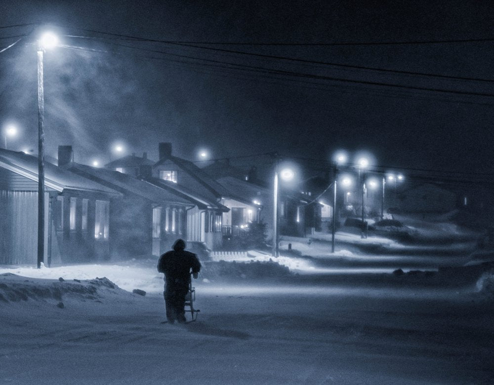 Solitary Winter Night