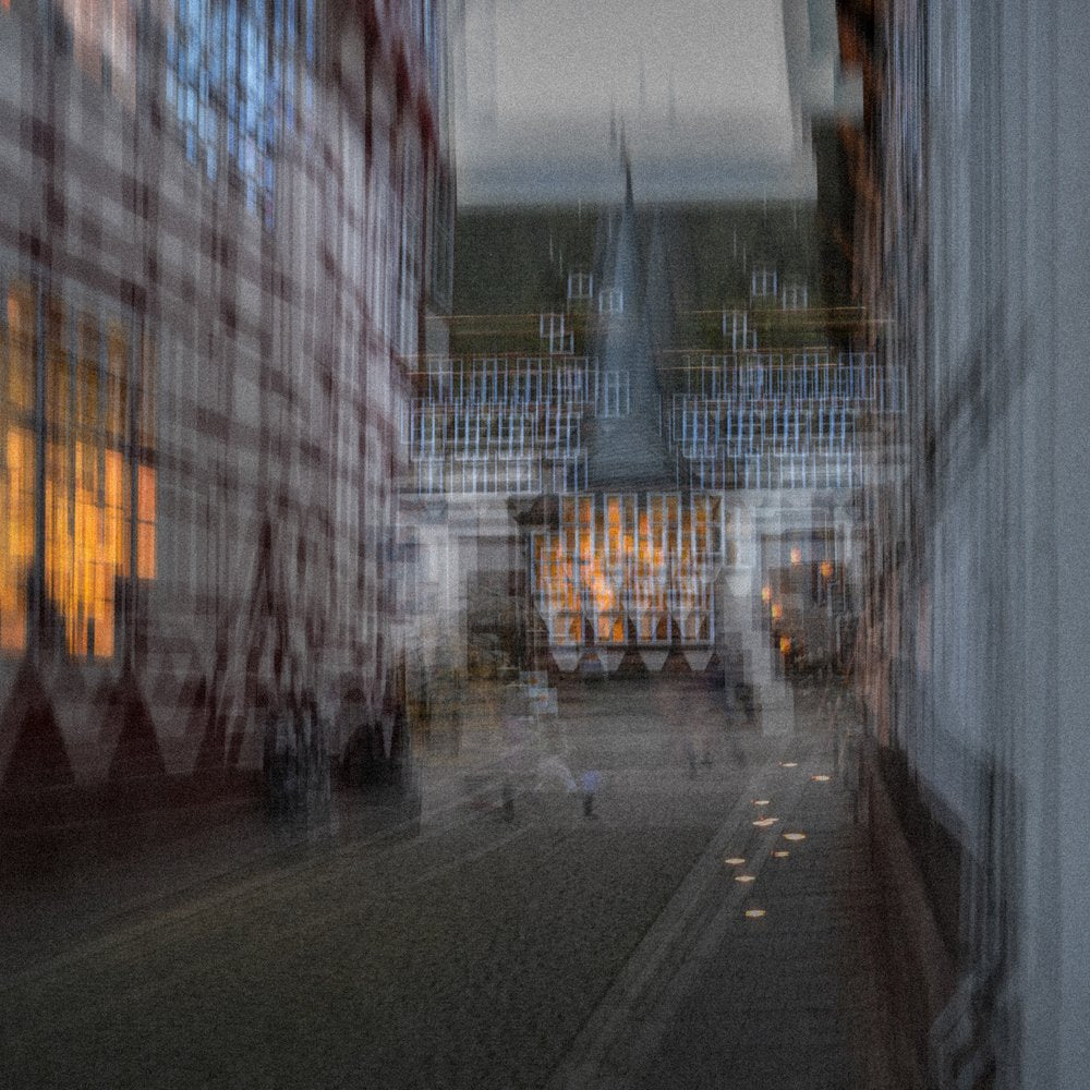 Blurred City Night