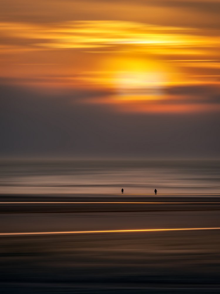 Serene Sunset Stroll