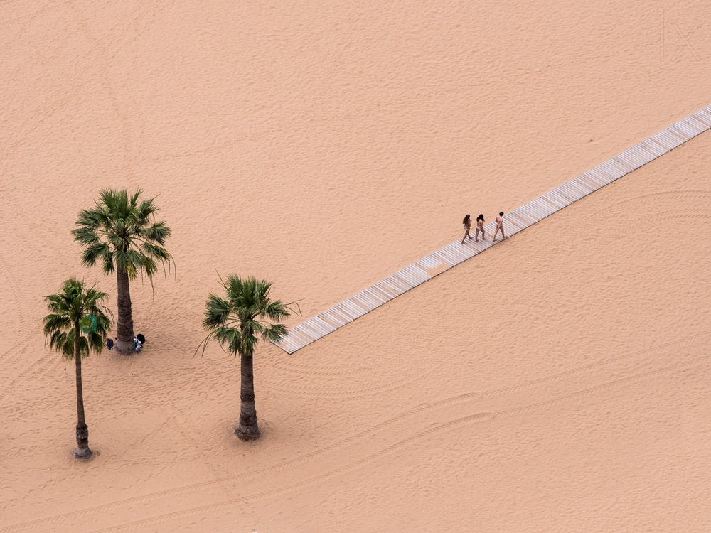 Tropical Beach Stroll