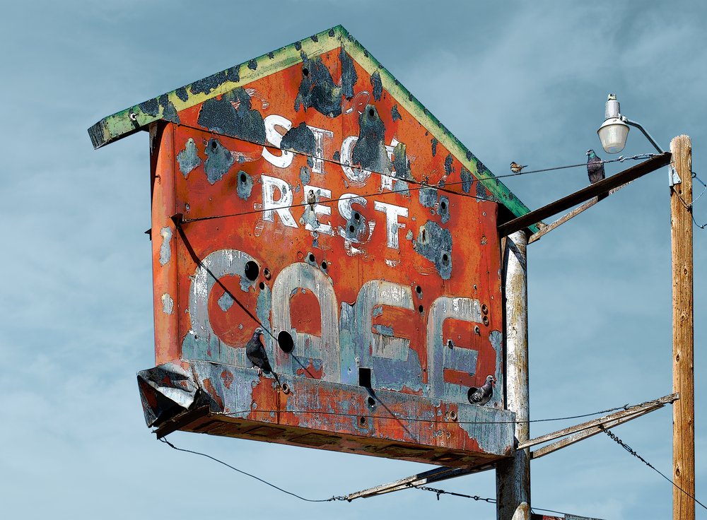 Weathered Coffee Stop