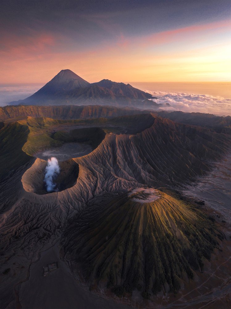 Smoking Crater Sunrise