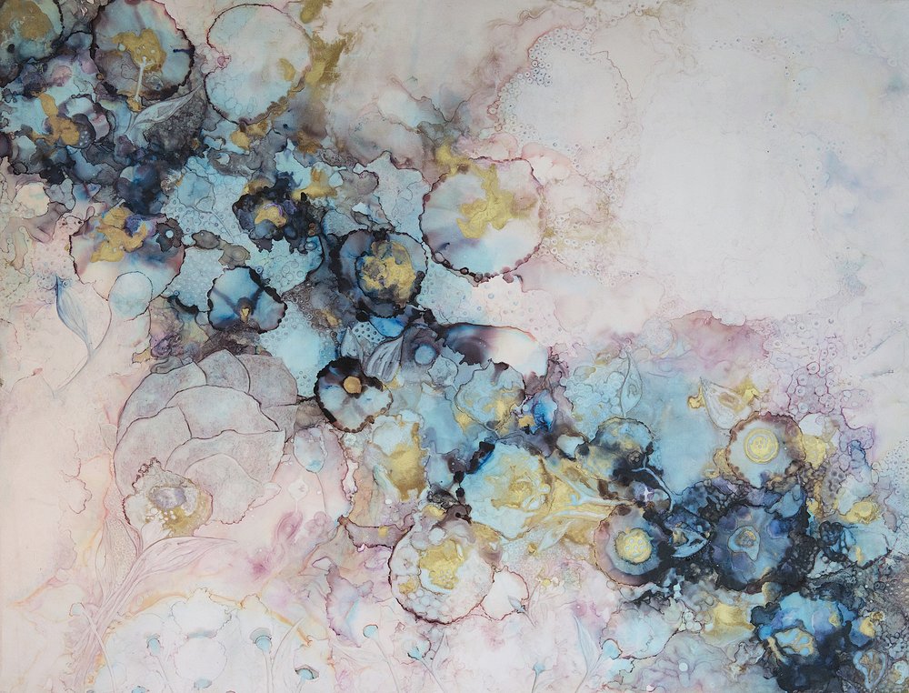 Dreamy Blue Blooms