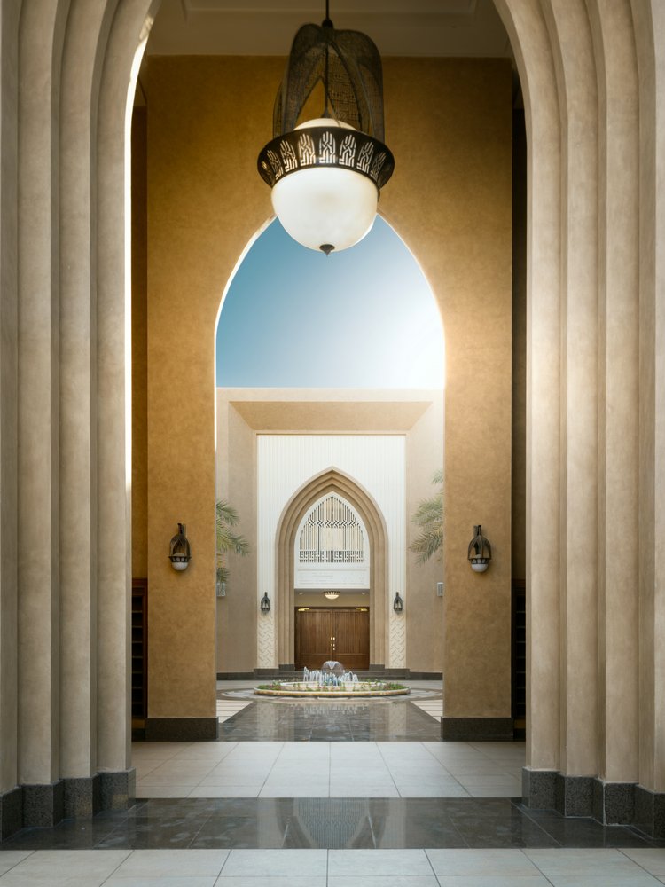 Arched Hallway Fountain