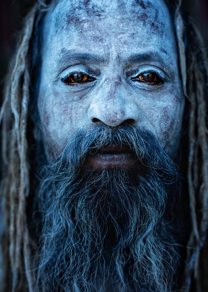 Mystic Blue Gaze