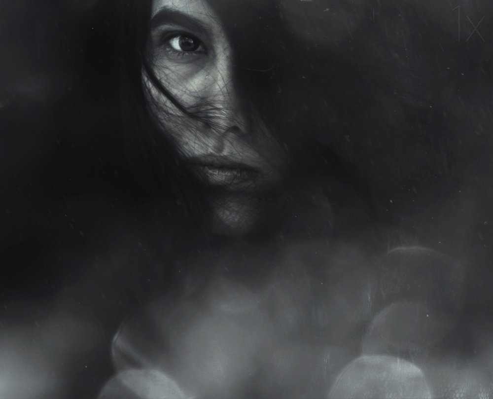Intense Dark Gaze